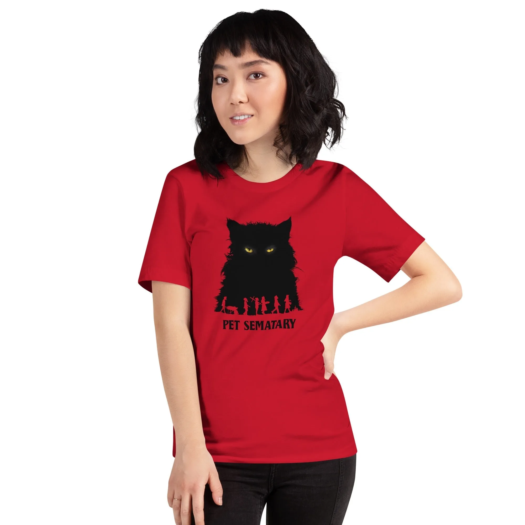 Pet Sematary (2019)  Cats Adult Short Sleeve T-Shirt