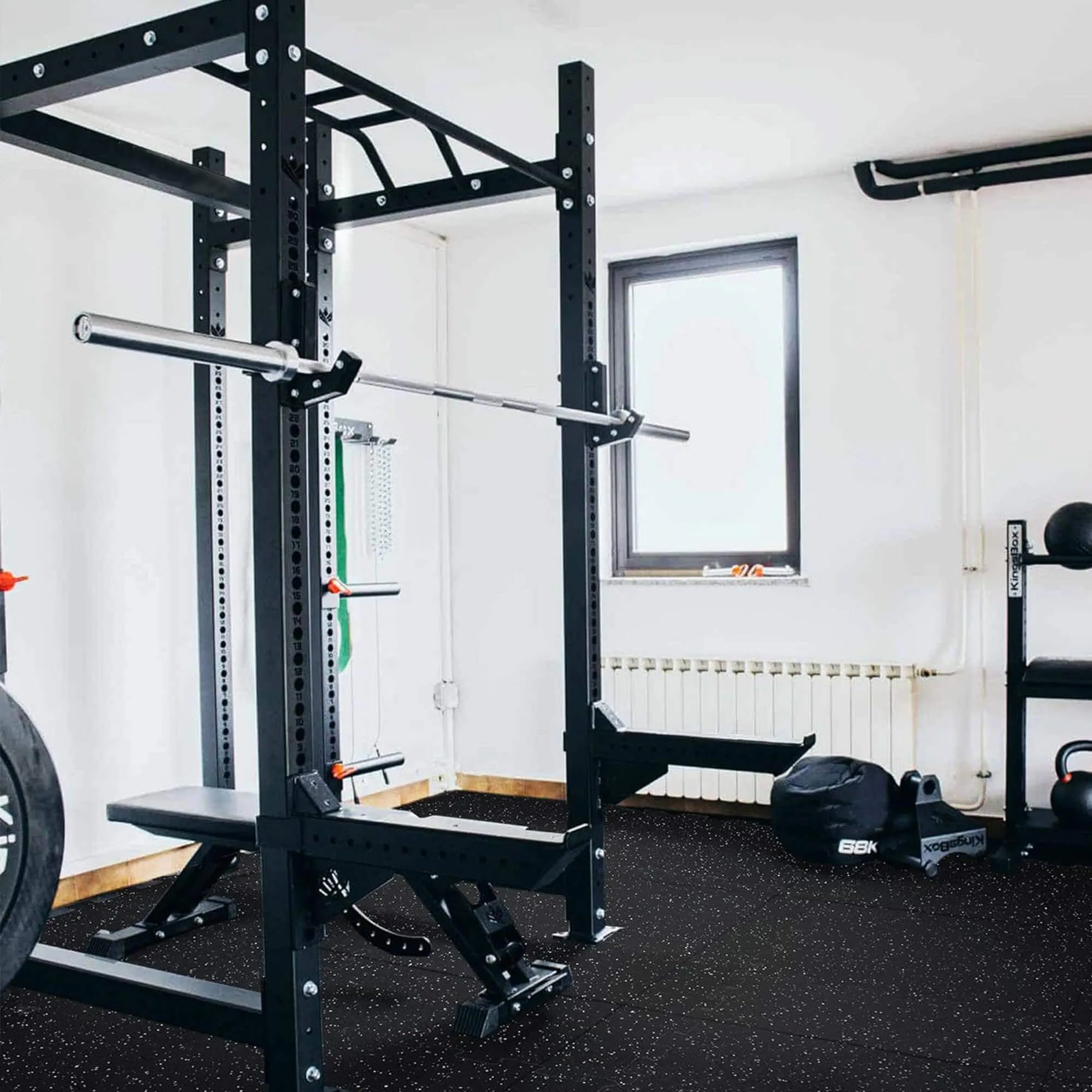 RitKeep Rubber Flooring Gym Mats With EVA Foam
