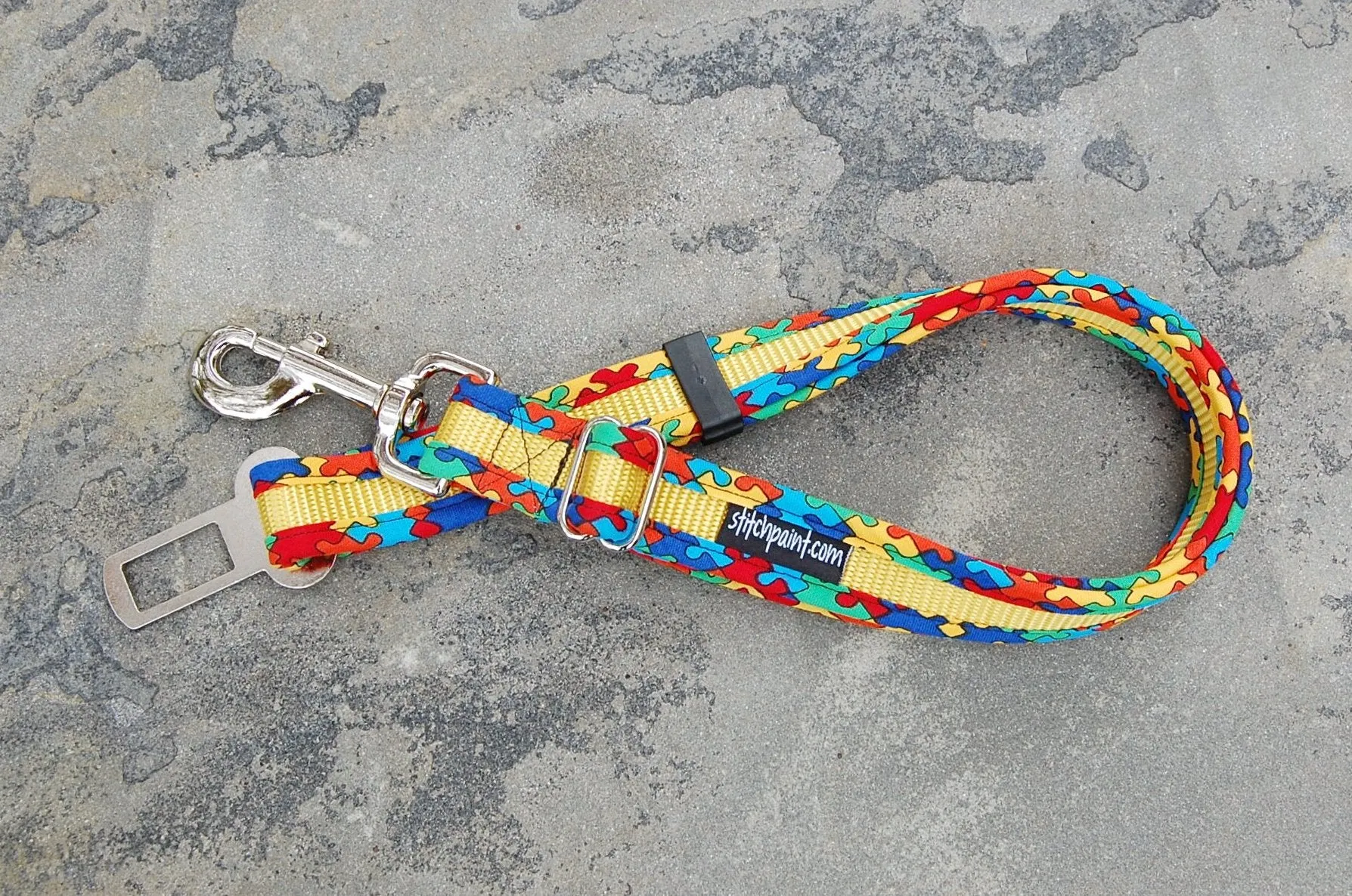 Seatbelt Leash - Puzzle