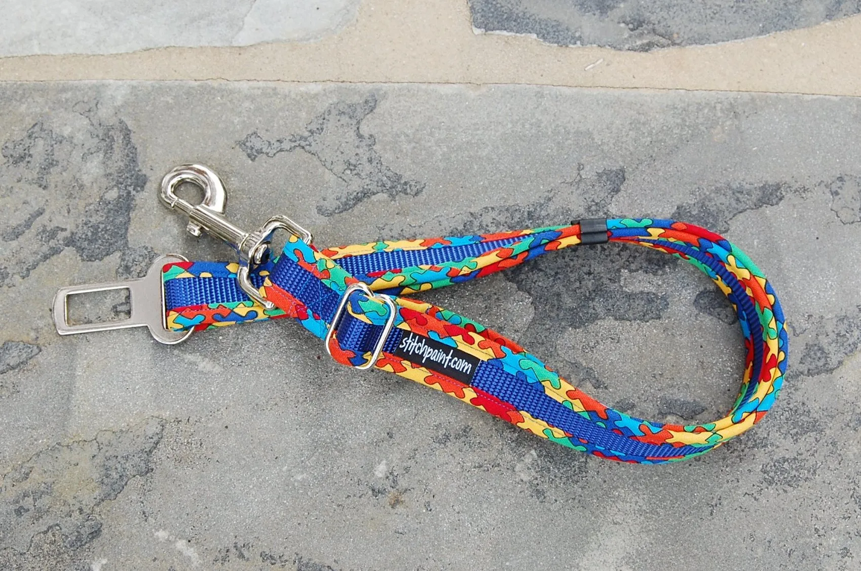 Seatbelt Leash - Puzzle