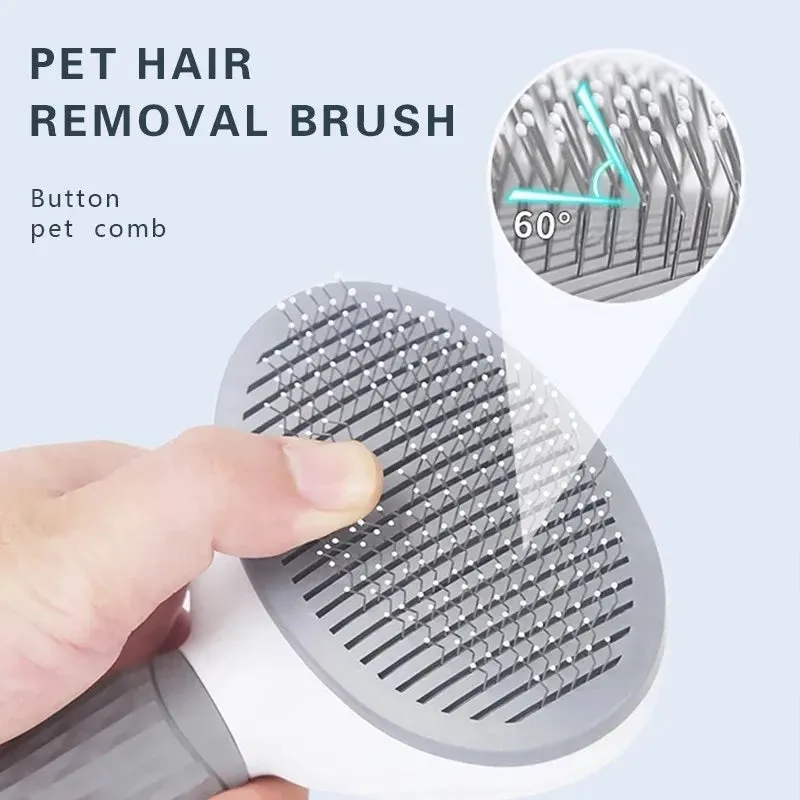 Self-Cleaning Pet Brush & Comb