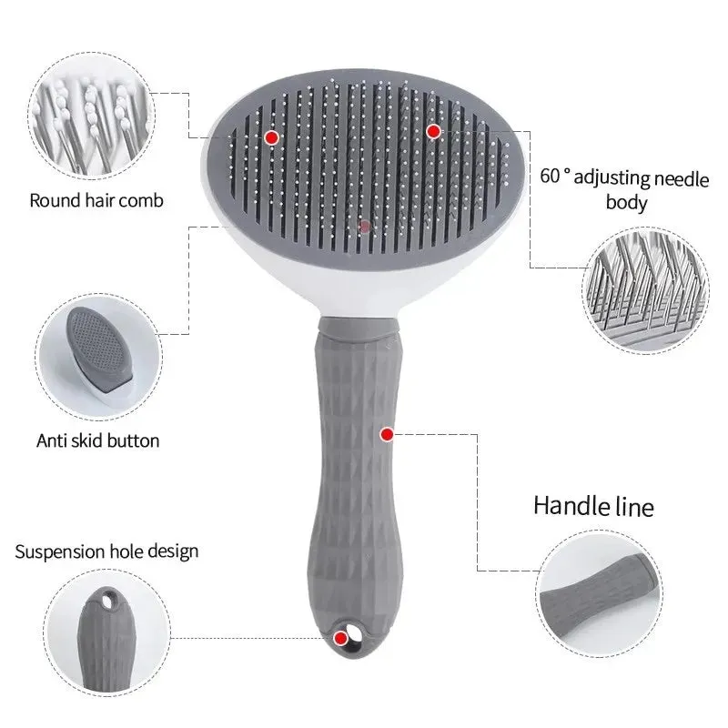 Self-Cleaning Pet Brush & Comb