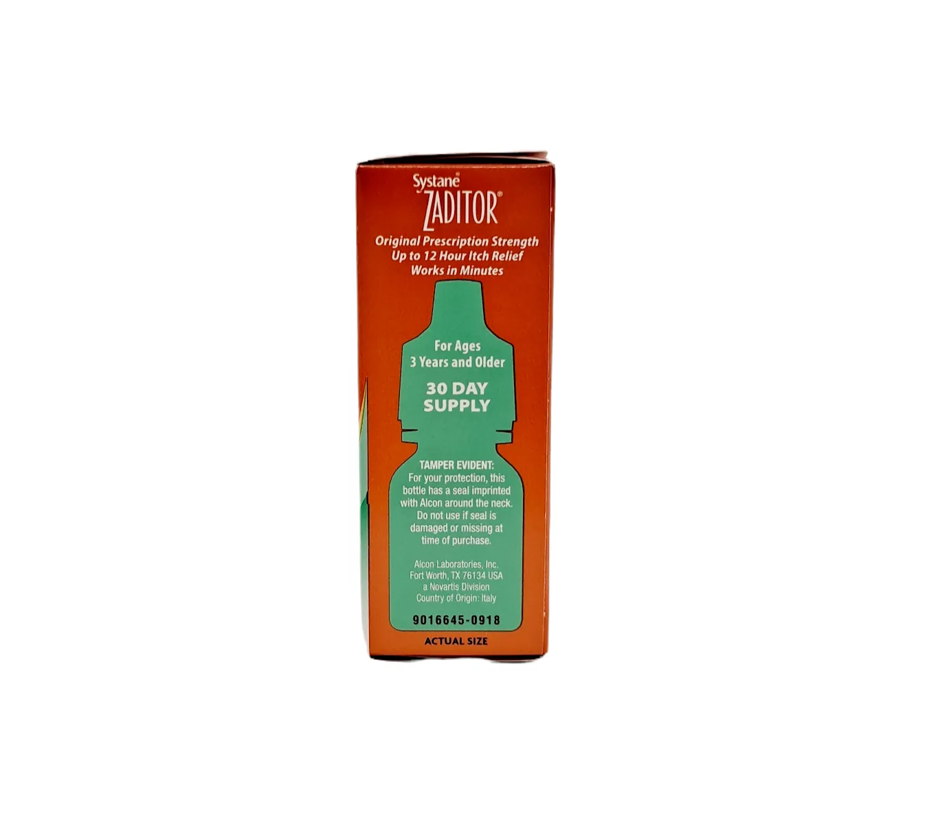 Systane Zaditor / Antistamine Eye Drops Eye Itch  Relief/.17 FL OZ