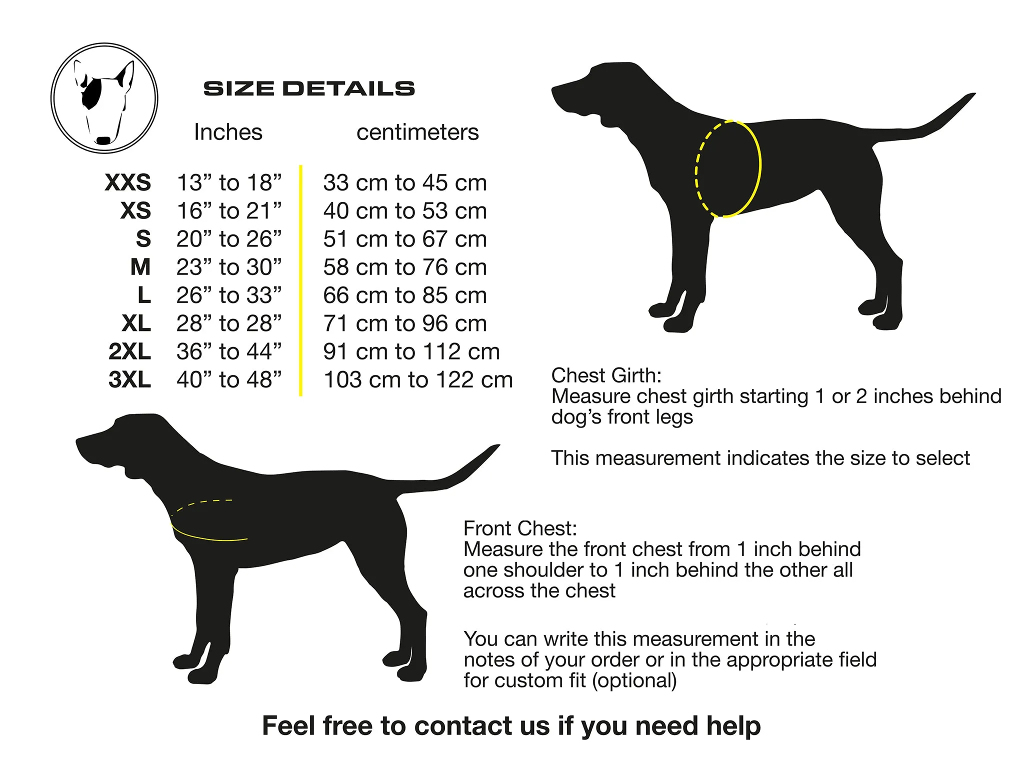 Waterproof Dog Harness in PVC Coated Webbing with Reflective Details