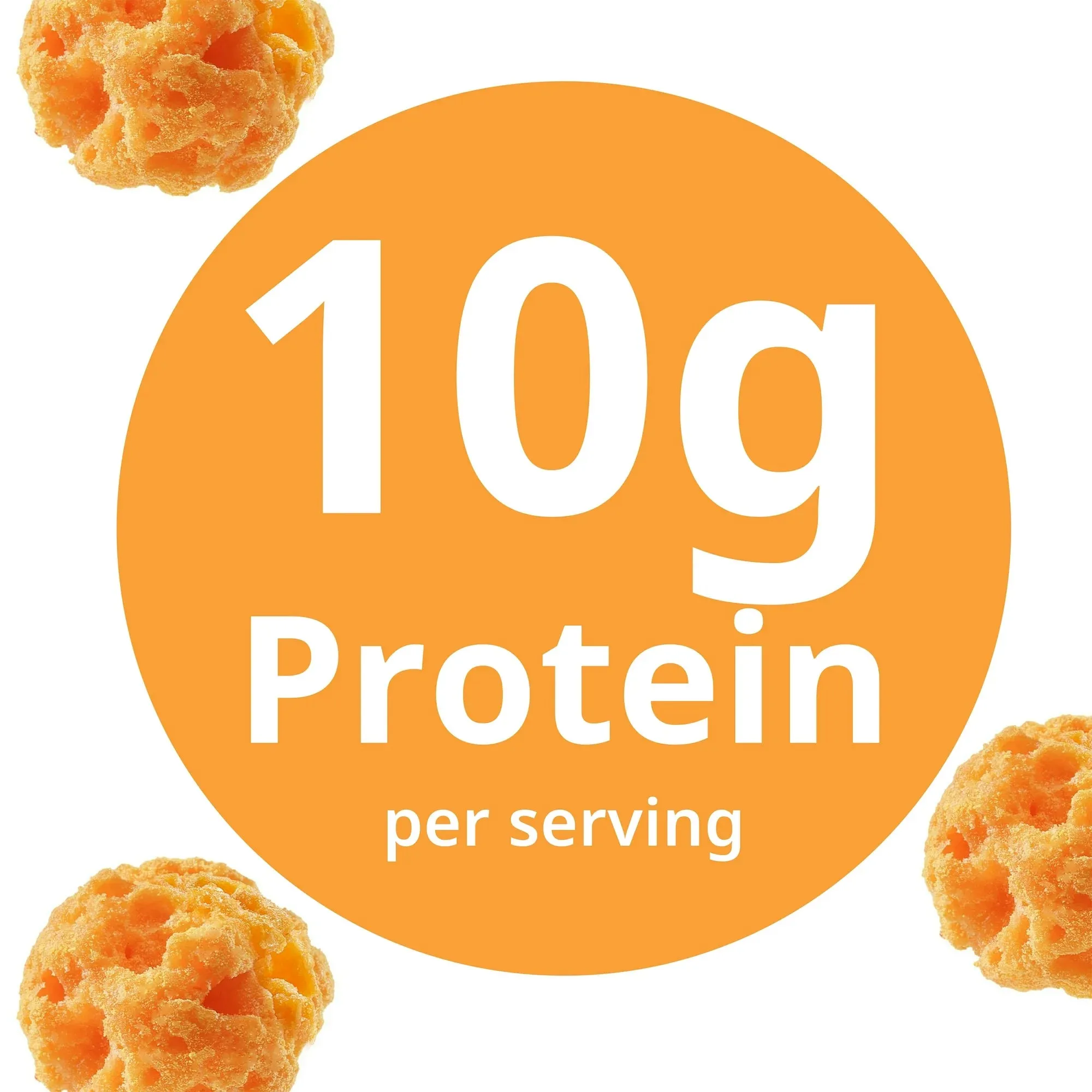 Whisps Popped, Very Cheddar Cheese Snack, 10g Protein from Real Baked Cheese, 3.5 oz